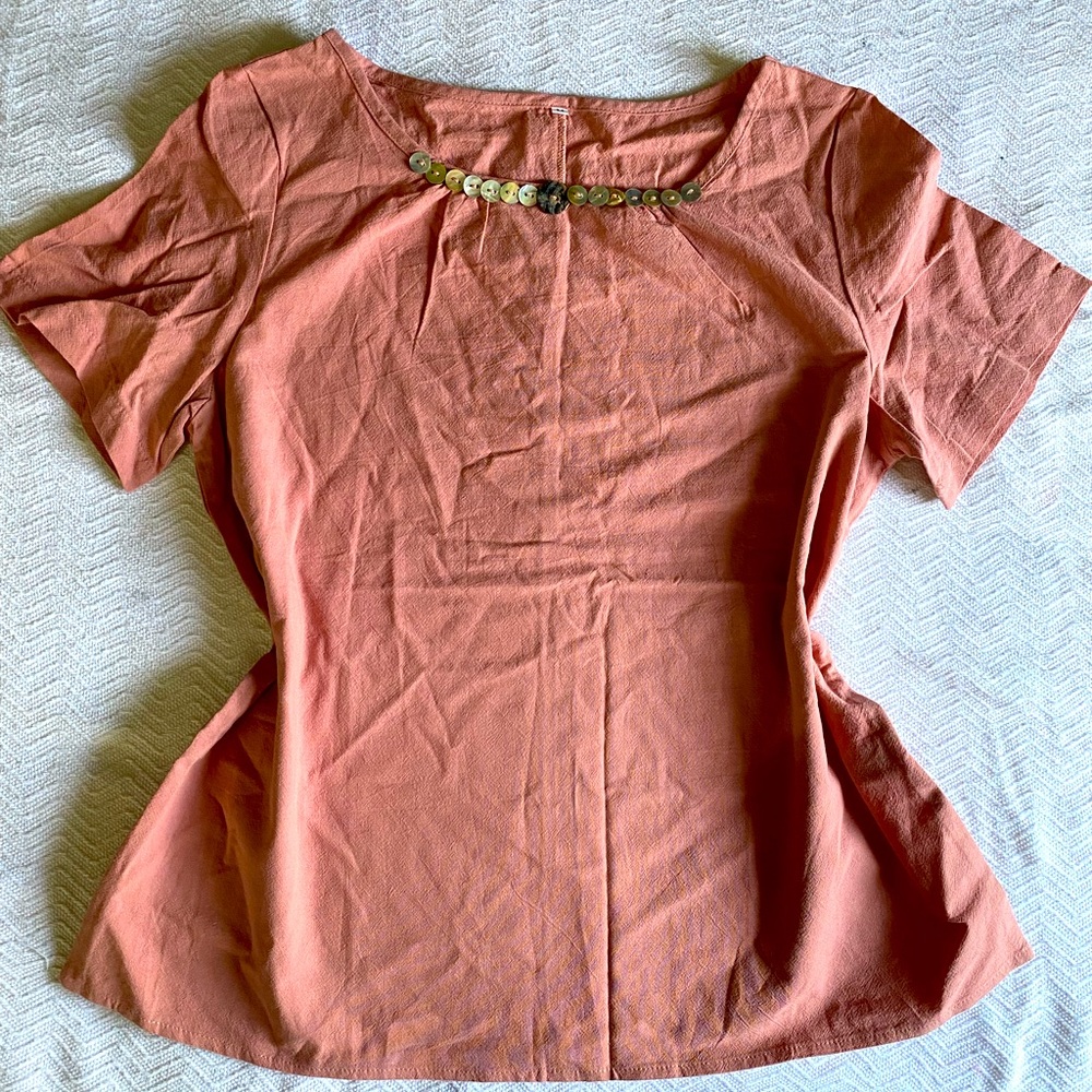 womens casual blouse size M